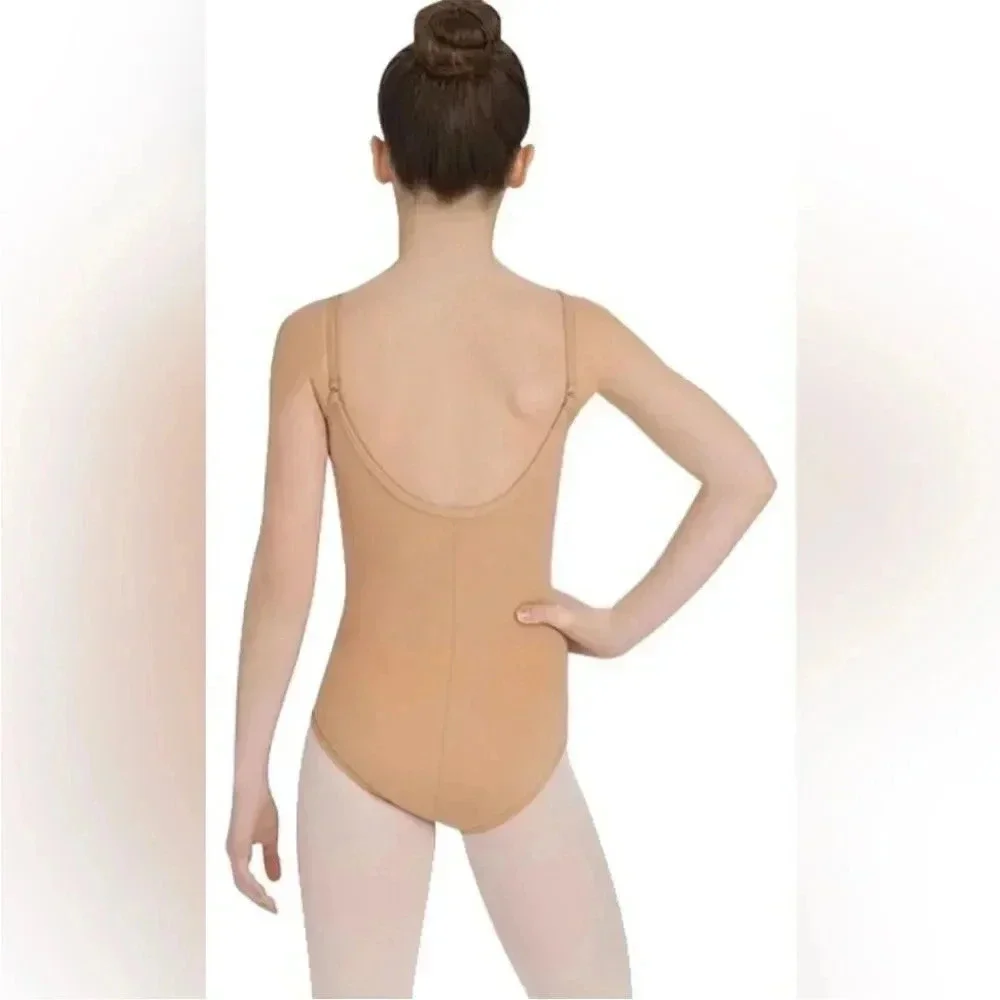 Capezio Camisole Leotard Adjustable Straps Size Kids Large
